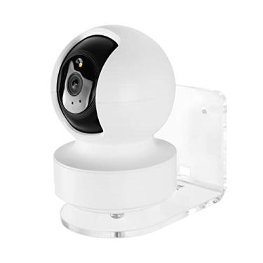 Imagem de TIUIHU Suporte de parede de acrílico compatível com câmera de segurança inteligente Kasa Indoor Pan/Tilt e TP-Link Tapo C210/C200