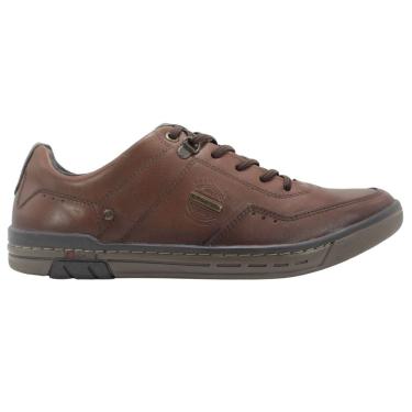 Imagem de Sapatênis Pegada Masculino em Couro Terracota/Brown