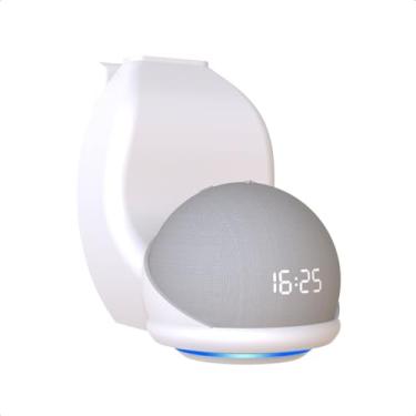 Imagem de Suporte de Tomada Vertical e Horizontal para Alexa Echo Dot 4 e 5