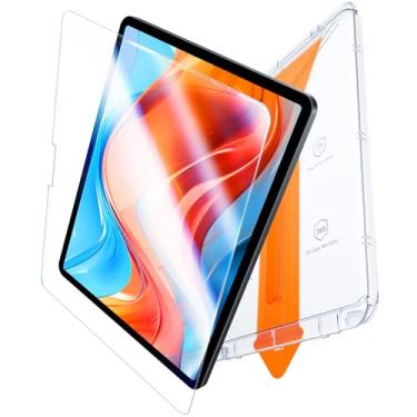 Imagem de UltraGlass Protetor de tela Top 9H+ Glass para iPad Air de 11 polegadas [durável e antiarranhões] Protetor de tela para iPad 11 Air M2 2024, grau militar, instalação automática, clareza HD