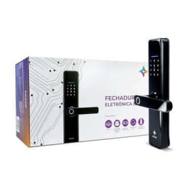 Imagem de EKAZA Fechadura Digital Biométrica Inteligente com Senha, de Embutir, Uso Interno, Wi-fi PRO – T229
