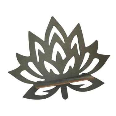 Imagem de Generic Prateleira de madeira organizador de parede escritório suporte de parede flor flutuante prateleira armazenamento para castiçal sala jantar sala estar