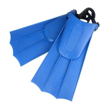 Imagem de rockible Nadadeiras de mergulho, barbatanas de mergulho ajustáveis leves, pés, barbatanas de snorkel para profissionais , Azul 36