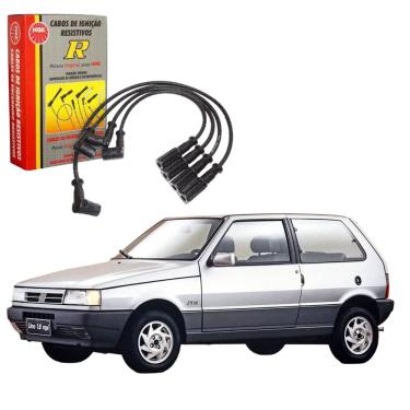 Imagem de Jogo Cabos Vela Ngk Fiat Uno 1.4 Turbo 94 Sct51