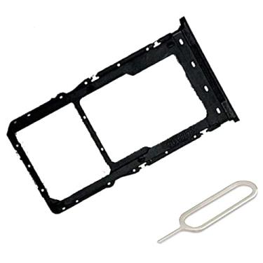Imagem de UPONEW Para Motorola Moto G Pure 2021 XT2163 XT2163DL XT2163-4 XT2163 Bandeja de cartão SIM e suporte de cartão SIM Micro SD Peça de reposição preta