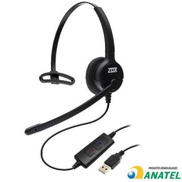 Imagem de Headset usb zox dh-80