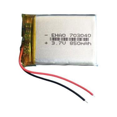 Imagem de Bateria P/ Intercomunicador Ejeas V6 C/ 2 Fios 703040 850 2 - bgb
