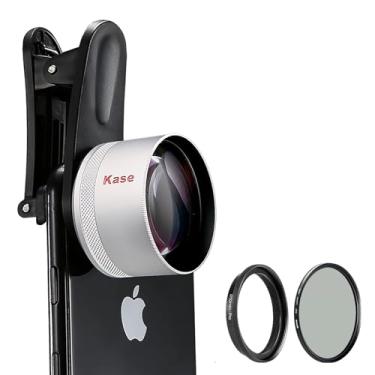 Imagem de Kase HD Master Macro Lens Pro para iPhone, kit de lentes de telefone macro profissional com adaptador de filtro + filtro polarizador CPL de 52 mm para iPhone 16 15 14 13 12 11 8 Samsung Android