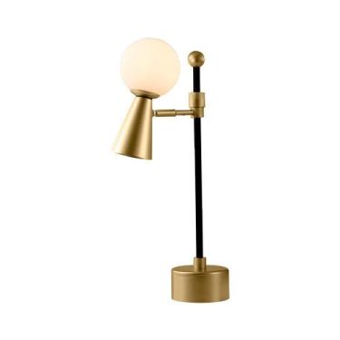 Imagem de Abajur Nordecor Teas G9 / GU10 Bivolt - MBLED/NORDECOR, DOURADO FOSCO 