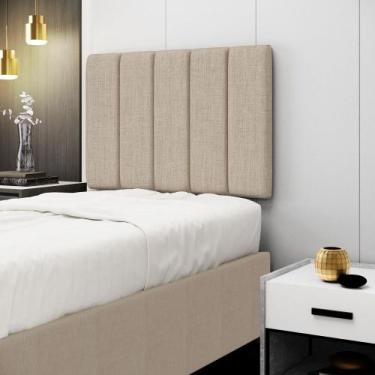 Imagem de Painel Nashira 100 Linho Aradecor, Bege, SOLTEIRO