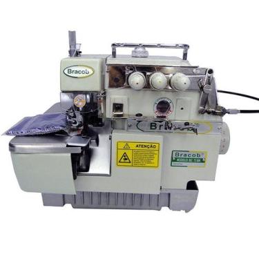 Imagem de Overlock Industrial com BK 3 Fios, 6000ppm BRACOB BC-73-BK, 220V