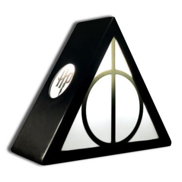 Imagem de Luminária Abajur Harry Potter e As Relíquias da Morte Decoração Geek -