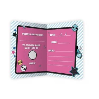 Imagem de Convite Lol Surprise 24 Uni Regina Festas - Inspire sua Festa Loja