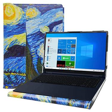 Imagem de Alapmk Capa protetora para Samsung Galaxy Book 5 360 15 NP750QHA NP750QHA-KG2US/Samsung Galaxy Chromebook Plus XE550XGA XE550XGA-KC1US/Samsung Galaxy Book 4 Edge 15 NP750XQAA NP750XQA-KB2US, estrelado