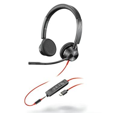 Imagem de HEADSET POLY BLACKWIRE 3325 STEREO USB-A 3.5MM TEAMS