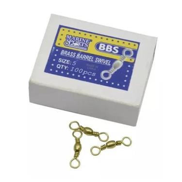 Imagem de Caixa De Girador Brass Barrel Swivel BBS-NICKEL - Marine Sports, 3