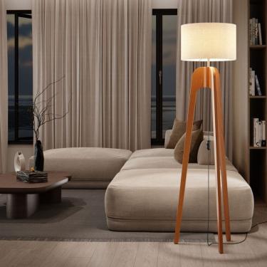 Imagem de Luminária De Piso Modelo Atenas Iluminação Perfeita Para Leitura