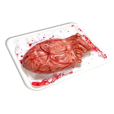 Imagem de Forum Novelties Decoração de coração Bloody Banquet Açougueiro, tamanho único, conforme mostrado