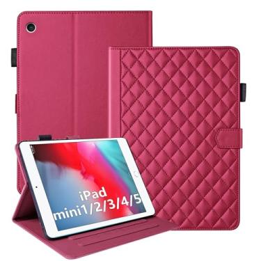 Imagem de TIPOYOROOS Capa para iPad Mini 5ª geração/Mini 4 3 2 1 Capa magnética inteligente de visualização multiângulo para iPad Mini 7,9 polegadas Business PU Leather iPad Mini 5 com suporte para lápis,