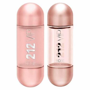 Imagem de Carolina Herrera 212 Vip Rose Kit - Perfume para Cabelos + Perfume Fem