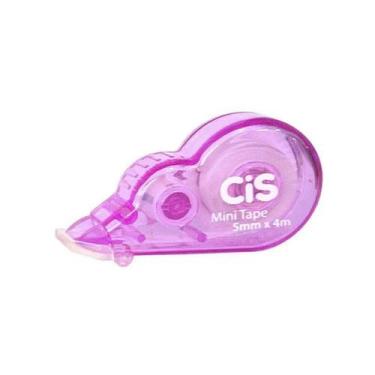 Imagem de Fita Corretiva Mini Tape 5mmx4m - CIS, ROSA