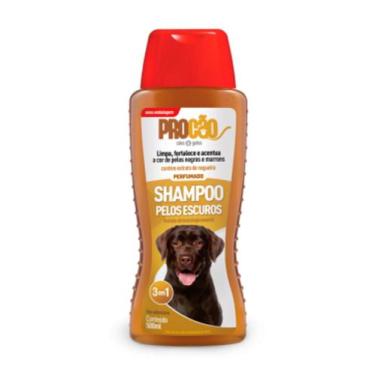 Imagem de Shampoo Pelos Escuros para Cães e Gatos 500ML Procão - Procao