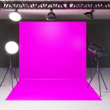 Imagem de Fundo Fotográfico Infinito Chroma Key Tecido 1,80x3,0m - Fadrix, Rosa
