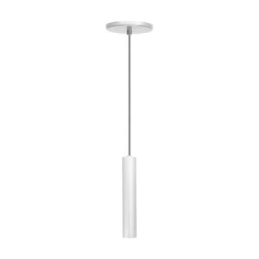 Imagem de Pendente Tubo Luna Alumínio 20 Cm Banheiro Lavabo Moderno - LuminaLux,