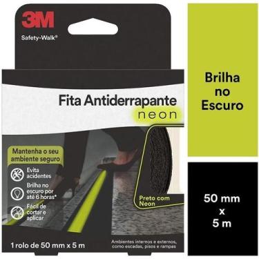 Imagem de Fita Antiderrapante 3M Safety WALK Neon 50MM X 5M