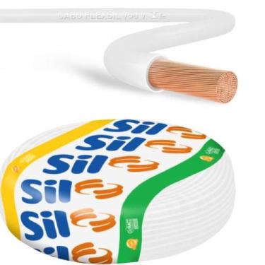 Imagem de Fio Cabo Flexível Sil 4mm 100 Metros Fio Elétrico Anti Chama Diversas 