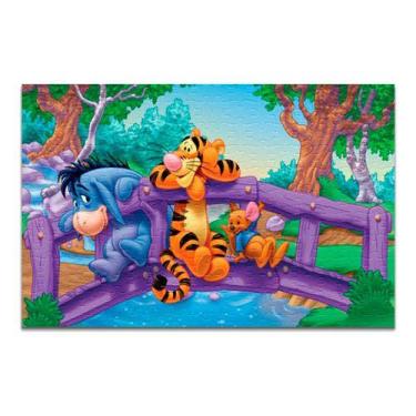 Imagem de Quebra-cabeça Ursinho Pooh Personalizado 60 Peças - Pomp's Geek