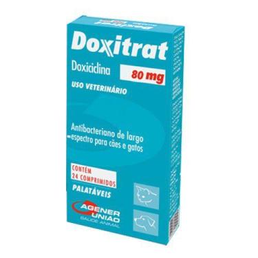 Imagem de Doxitrat 80 mg 24 comprimidos - AGENER UNIAO, 80