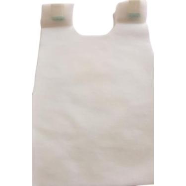 Imagem de Babador Descartável Branco 30G - 100 Unidades - O Broto De Flor