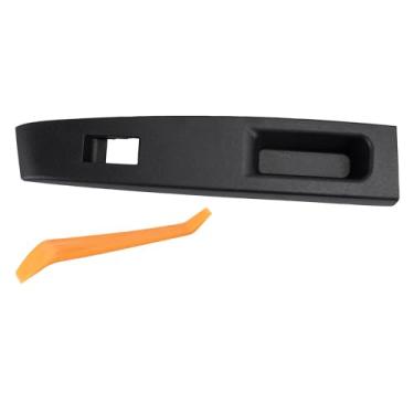 Imagem de Rldym Interruptor de janela da porta do carro acabamento do bisel traseiro lado direito 74271-52230 para Toyota Yaris LE SE 4D Sedan 2012-2014, preto