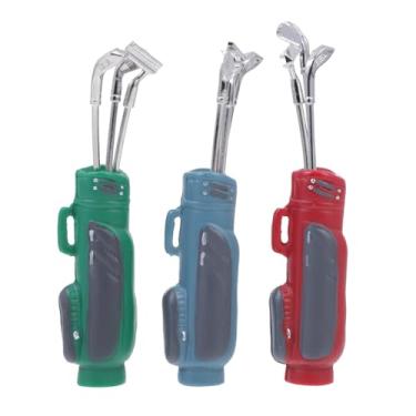 Imagem de 3 Partidas Mini Golfe Móveis De Casa De Bonecas Miniaturas Para Artesanato Jogar Acessórios Esportivos Acessórios Em Miniatura Clube Doméstico Criança Pequena Liga De Alumínio