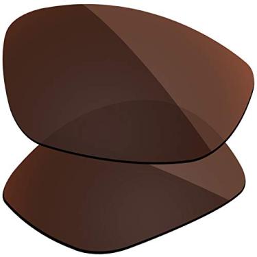 Imagem de Firtox Lentes polarizadas de substituição compatíveis com óculos de sol Oakley Juliet - Vermont Brown