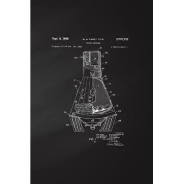Imagem de Room Grid Notebook | Nasa Space Mercury Mission Space Travel Space Capsule