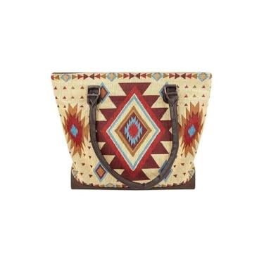 Imagem de Kinara Bolsa de ombro tecida Southwestern – Padrão de design nativo americano de tecelagem fina - Cibola, Cibola