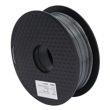 Imagem de Filamento PLA Consumível para Impressora 3D de 1,75 Mm 2 Cores Prata Preto Filamento PLA Consumível para Impressora 3D