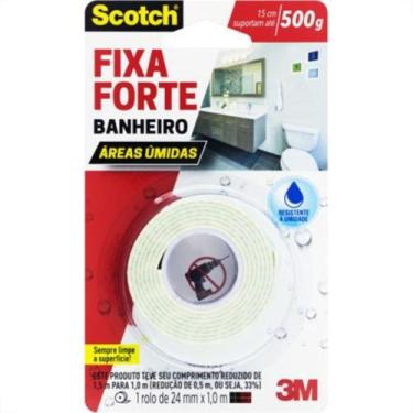 Imagem de Fita Dupla Face 3M Banheiro 24X1,5M Hb004488316