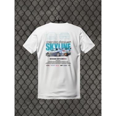 Imagem de Camiseta Skyline Do Brian Gtr R34 Filme Velozes E Furiosos - ShopBrain