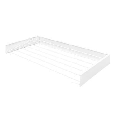 Imagem de Varal Prático de Parede em Alumínio 74cm - Kuhl