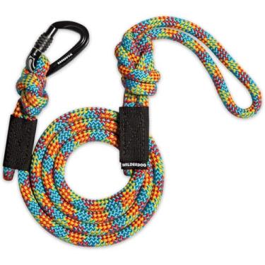 Imagem de Wilderdog Coleira para cães com mosquetão pequeno de corda de escalada – Apres – 1,5 m, 1 unidade