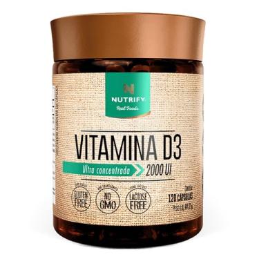Imagem de Nutrify - Vitamina D3 2000 UI - 120 Cápsulas