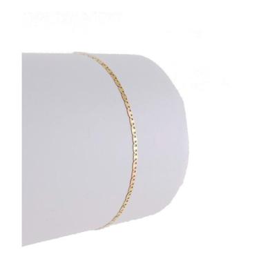 Imagem de Pulseira Feminina Piastrine 16 Cm Ouro 18k 750 Certificado G - JOIE JO