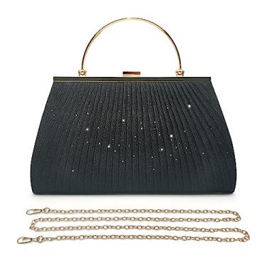 Imagem de Bolsas de ombro bolsas de ombro com glitter para mulheres brilhantes bolsas de noite bolsa de lantejoulas para casamento, festa, encontro, formatura, Mz0619852, Mz0619852