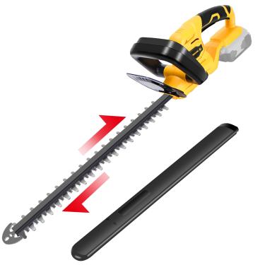 Imagem de TRONYAN Aparador De Cerca Viva Tronyan Compatível Com Bateria Dewalt 20 V Max (Somente Ferramenta), Aparador De Arbustos Sem Fio Com Motor Sem Escova De 1600 Rpm, Lâmina De Aço De 22 Polegadas, Capa