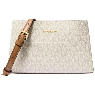 Imagem de Michael Kors Bolsa transversal pequena Ruthie, Baunilha/Bolota, One Size