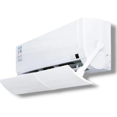 Imagem de Defletor para Ar condiconado Grade de Ar condiconado Direcionador de Vento Ajustavel para Ar Condicionado