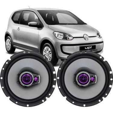 Imagem de Kit Alto Falante Pioneer Porta Dianteira Vw Up 100w Par, Preto